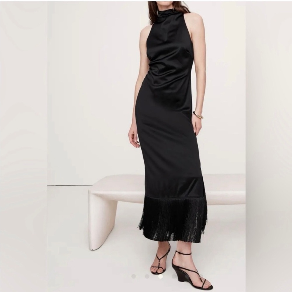 Banana republic fringe dress